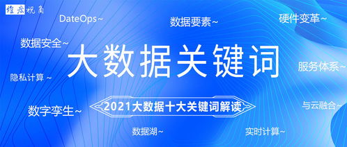 2021年大数据服务趋势 基于2021大数据十大关键词的维度视角解读与行业发展洞察